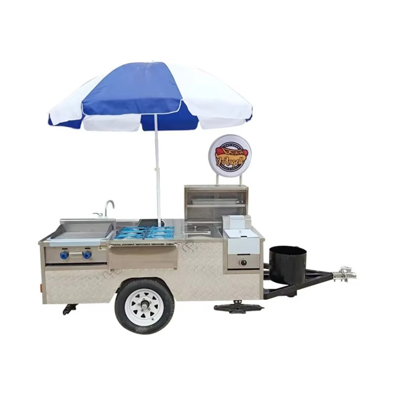 Hot Dog Vending Cart - Gerobak Hot Dog Stainless Steel Kustom