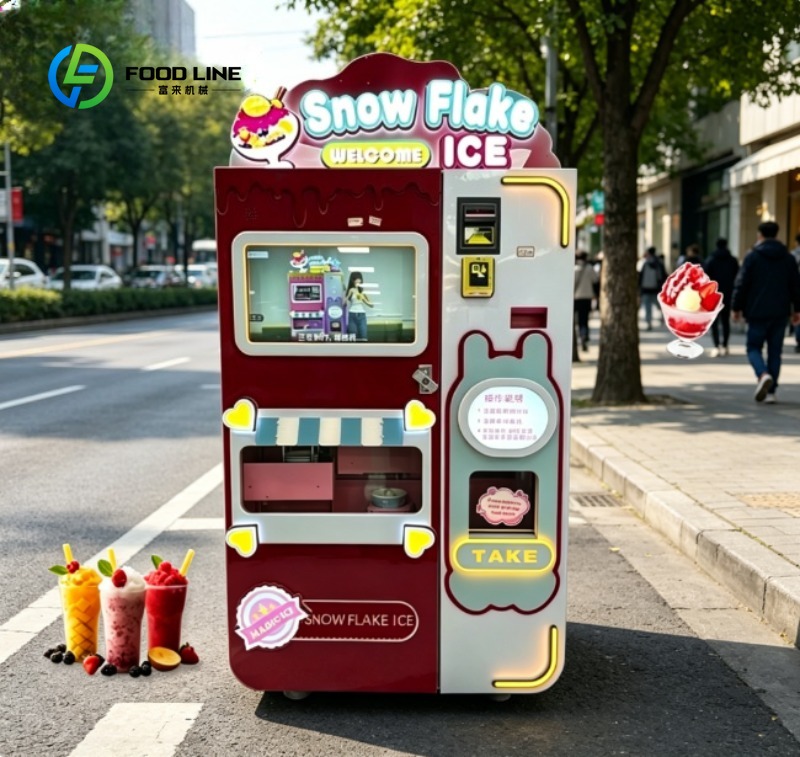 Slushie Machine Vending - Mesin Penjual Otomatis Slushie Pembuat Smoothie