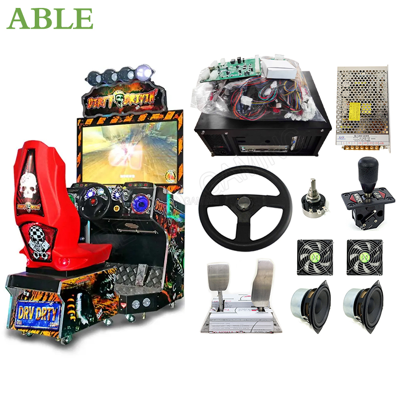 Skee Ball Arcade - Dirty Drivin mesin permainan Arcade DIY