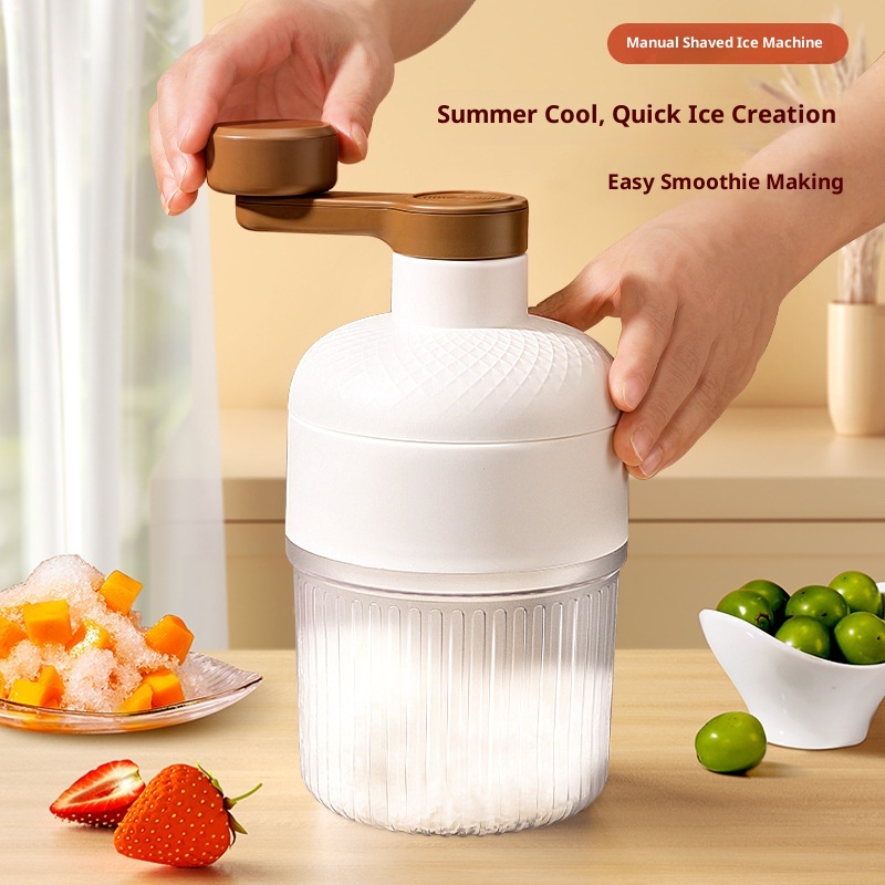 Slushie Machine Vending - Mesin Pembuat Es Serut Manual Portabel
