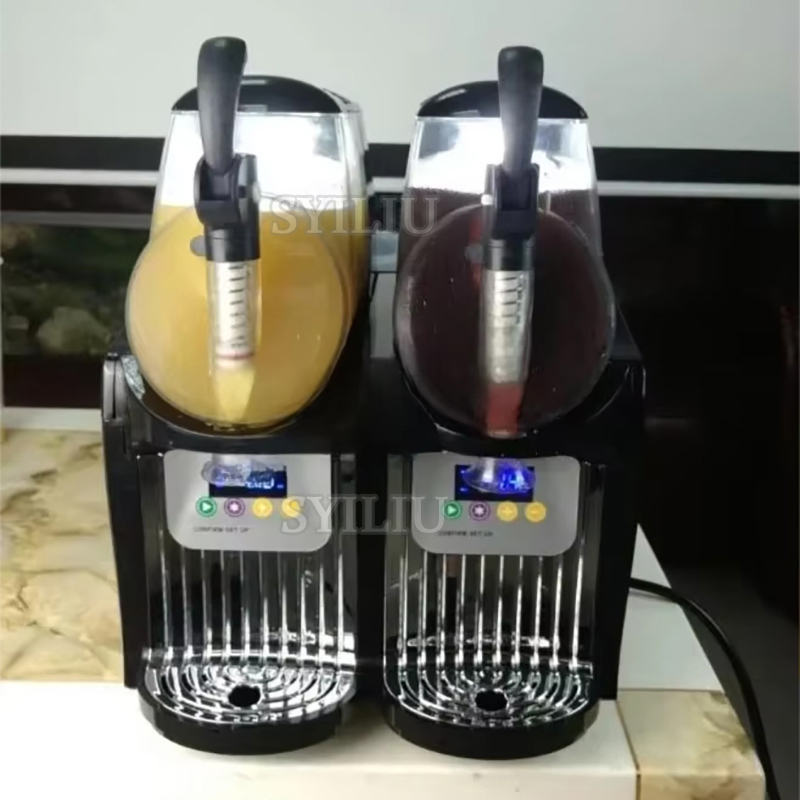 Slushie Machine Vending - Mesin Slush Profesional 12L 2 Tangki