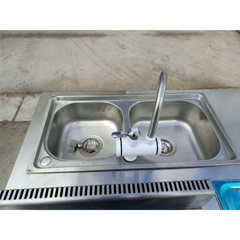 Gerobak Hot Dog Stainless Stee - Hot Dog Vending Cart ulasan dan harga