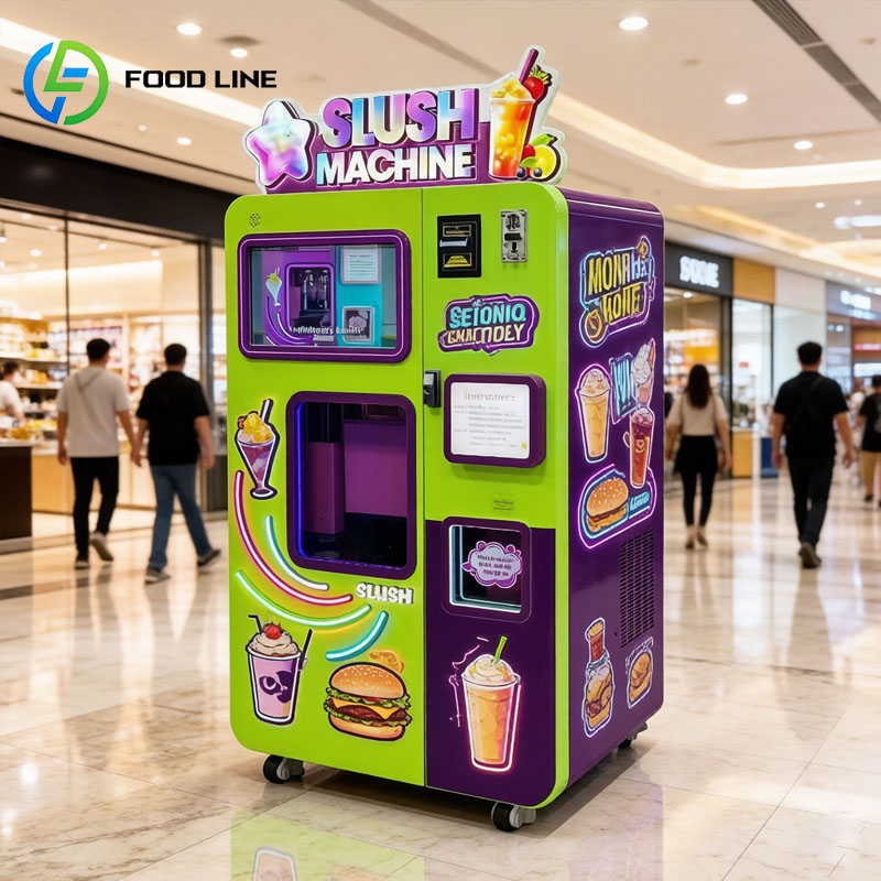 Mesin Es Serut Mesin Penjual O - Slushie Machine Vending ulasan dan harga