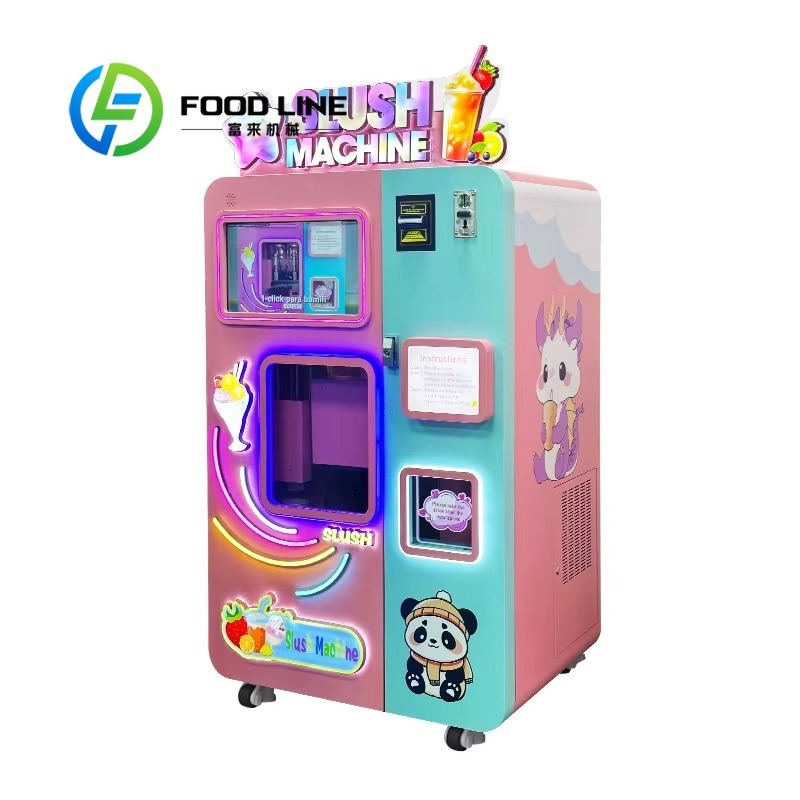 Mesin Penjual Slushie Cepat Ca - Slushie Machine Vending ulasan dan harga