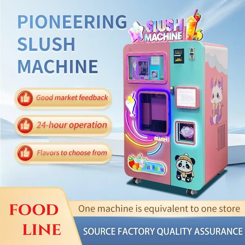 Mesin Penjual Slushie Cepat Ca - Slushie Machine Vending ulasan dan harga