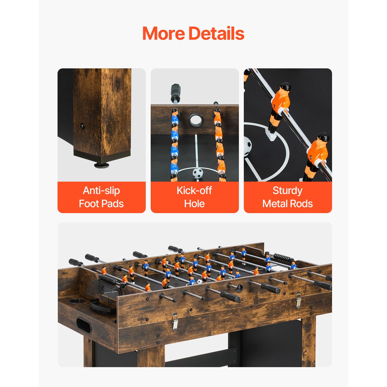 Set Meja Permainan 3-in-1, Mej - Air Hockey Table ulasan dan harga