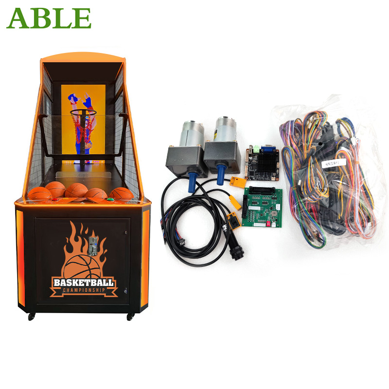 Set Simulator Bola Basket Mene - Gun Shooting Arcade ulasan dan harga