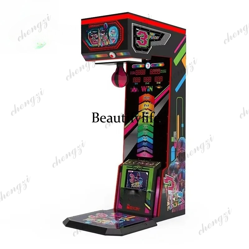 Mesin tinju arcade koin, mesin - Boxing Machine Arcade ulasan dan harga