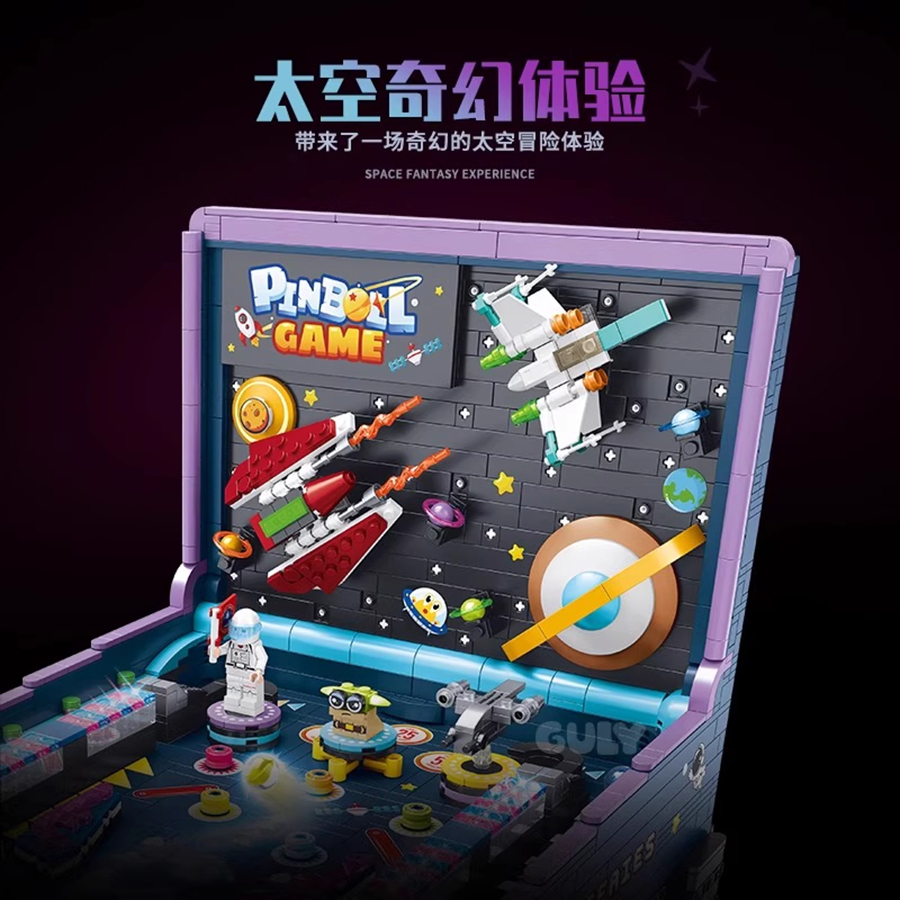 Mesin Pinball Blok Bangunan Be - Skee Ball Arcade ulasan dan harga
