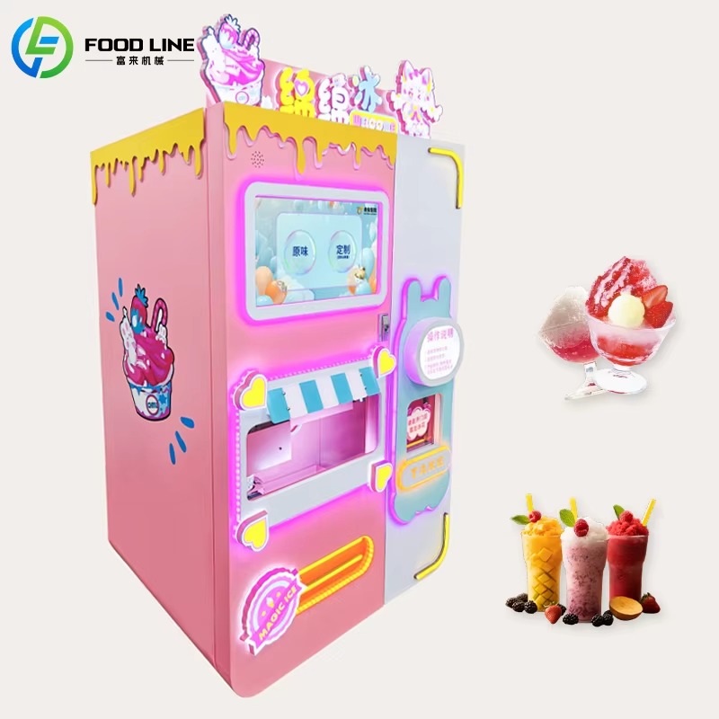 Mesin Penjual Otomatis Slushie - Slushie Machine Vending ulasan dan harga