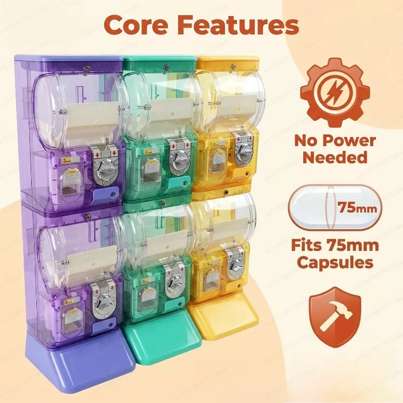 Mesin Gashapon Dua Tingkat Put - Arcade And Vending ulasan dan harga