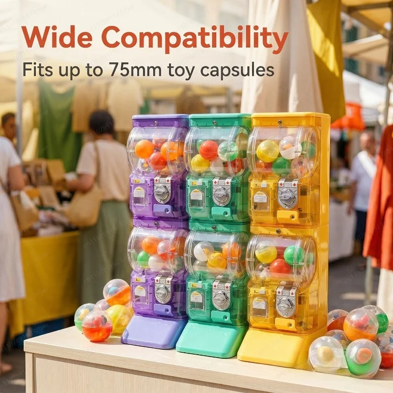 Mesin Gashapon Dua Tingkat Put - Arcade And Vending ulasan dan harga