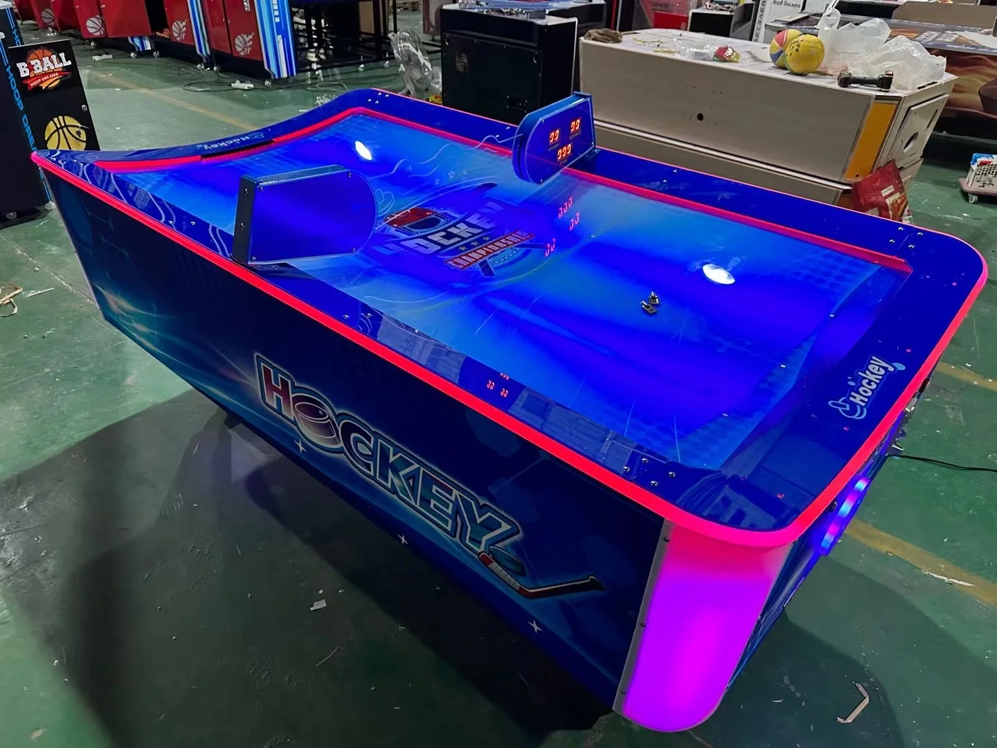 Mesin Permainan Simulator Meja - Air Hockey Table ulasan dan harga