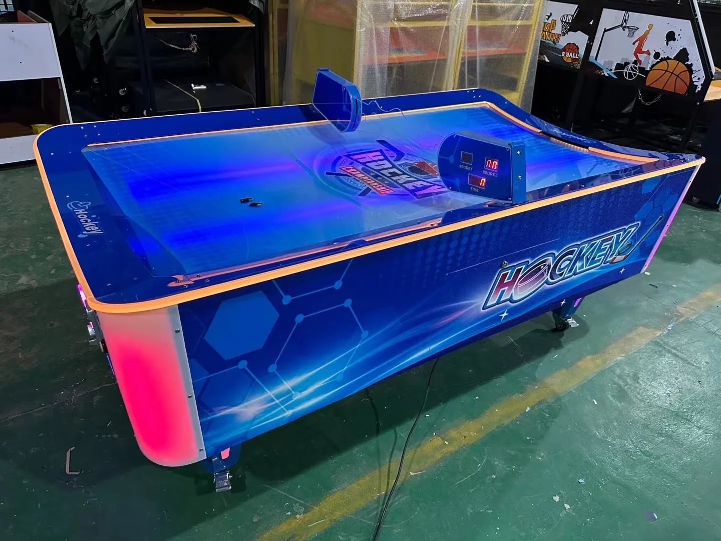 Mesin Permainan Simulator Meja - Air Hockey Table ulasan dan harga