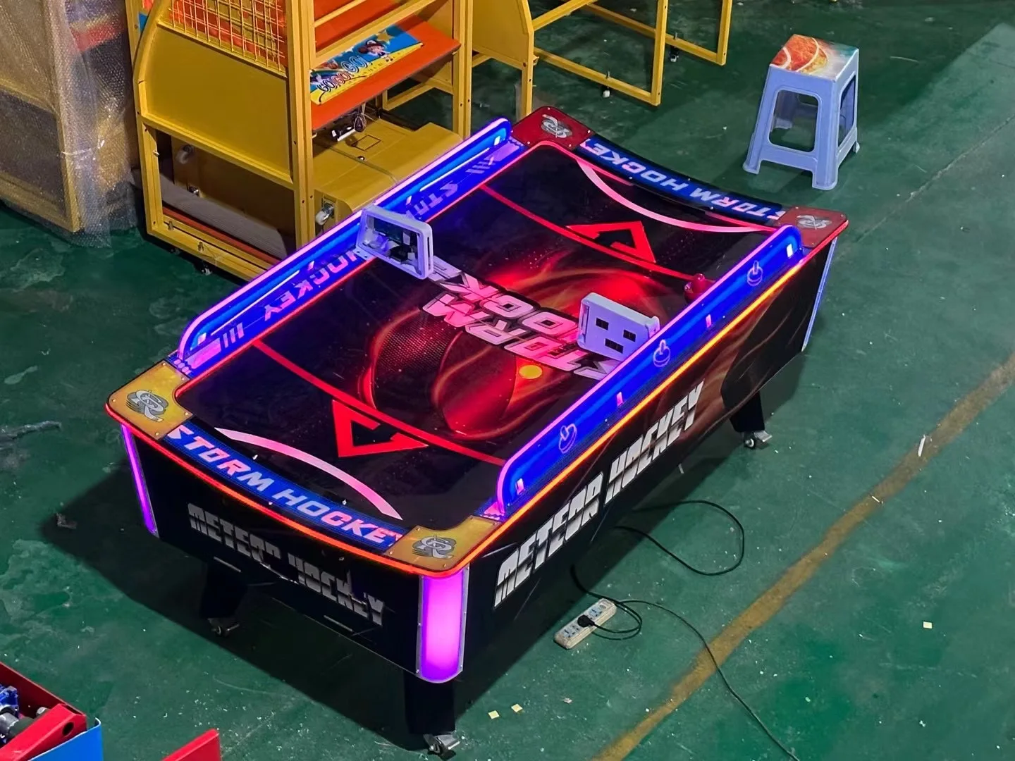 Mesin Permainan Simulator Meja - Air Hockey Table ulasan dan harga