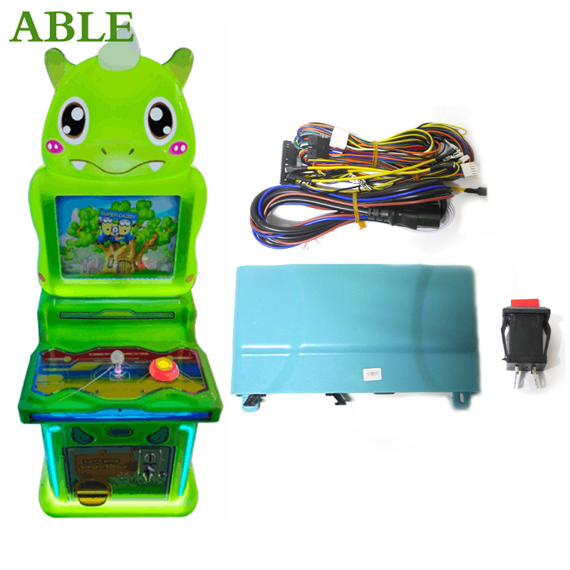 Topi biru kecil kabinet Arcade - Gun Shooting Arcade ulasan dan harga